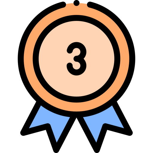 Third Place Badge